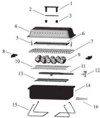 Outwell Asado - ASSEMBLY - 1