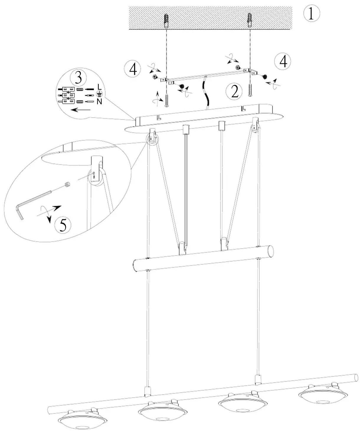 Trio Lighting Pilatus 375910406 - Art.-№:375910406 - 1