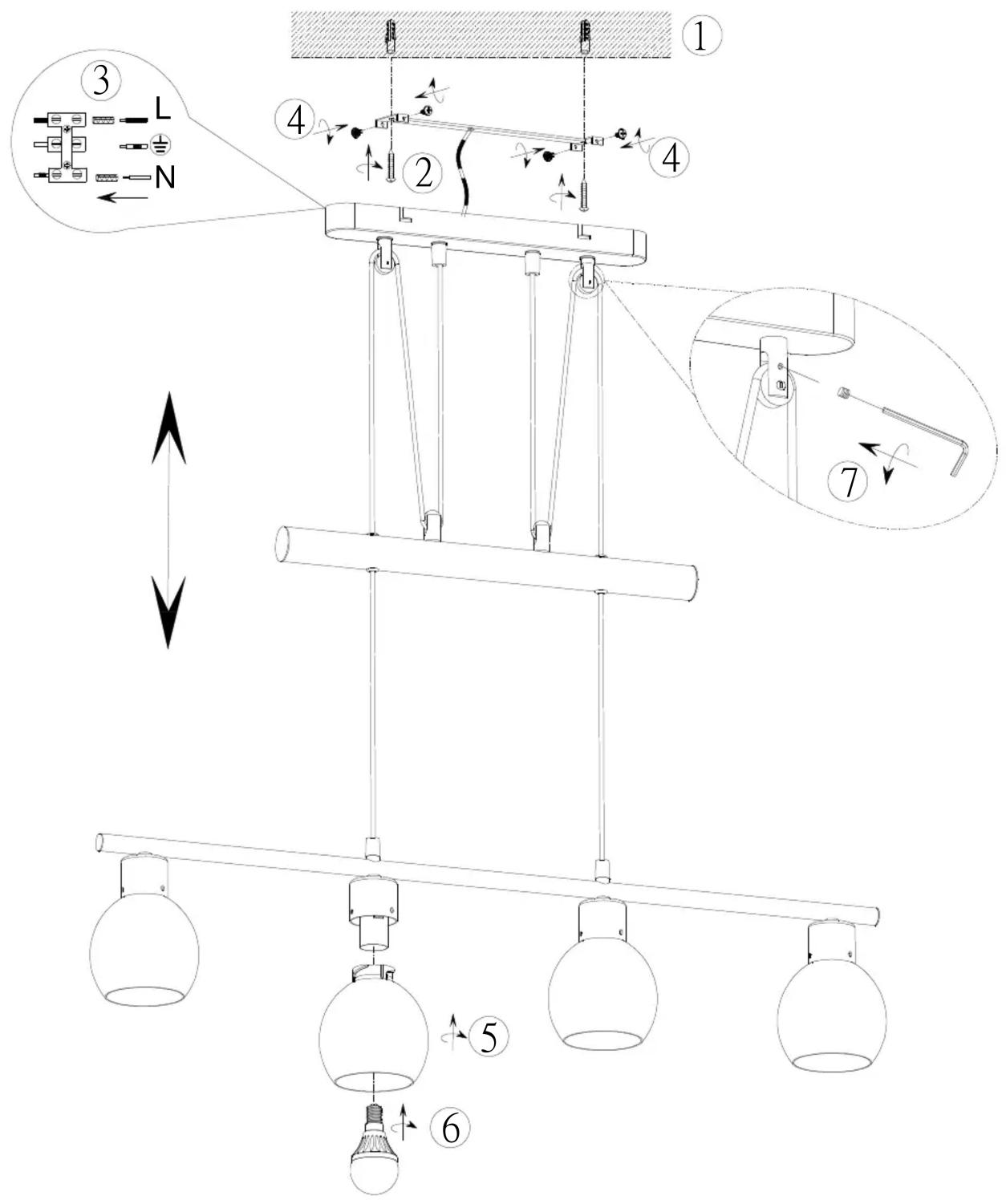 Trio Lighting Freddy 324810407 - 1