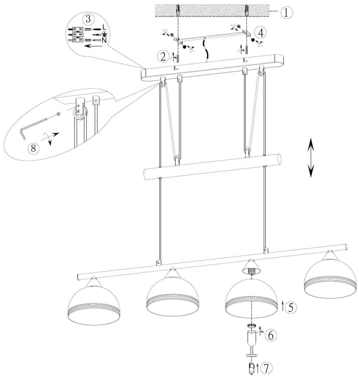 Trio Lighting Aaron 308210424 - 2
