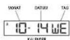 TIMEX Expedition TW4B17000ZA - EINSTELLEN VON ZEIT/KALENDER - 2