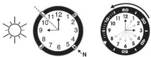 TIMEX Easy Reader TW2T53900ZA - KOMPASRING - 1