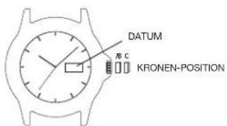 TIMEX Easy Reader T2P2989J - EINSTELLEN DES ZWEISPRACHIGEN DATUMS: - 1