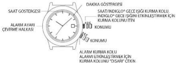 TIMEX Easy Reader T2N0919J - KOLAY KURULAN ALARM - 1
