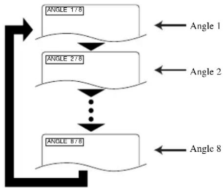 HITACHI DVPF2U - Press the ANGLE Button while the angle number is shown on the screen. - 1