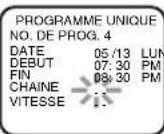 HITACHI DVPF2U - 6) Régler le numéro de chaîne - 1