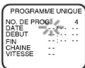 HITACHI DVPF2U - 3) Régler la date - 1