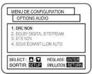 HITACHI DVPF2U - RÉGLAGES AUDIO - 3
