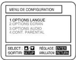 HITACHI DVPF2U - RÉGLAGE DES LANGUES - 2