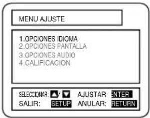 HITACHI DVPF2U - Presione el botón SETUP en el modo STOP. - 1