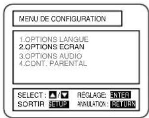 HITACHI DVPF2U - AFFICHAGE DES RÉGLAGES - 2