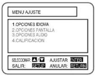 HITACHI DVPF2U - Presione el botón SETUP en el modo STOP. - 1