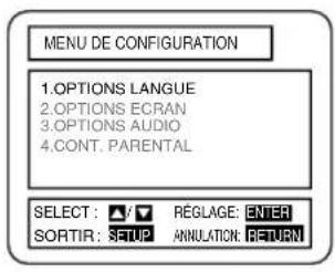 HITACHI DVPF2U - RÉGLAGES AUDIO - 1