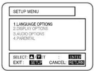 HITACHI DVPF2U - Press the SETUP Button in STOP mode. - 1