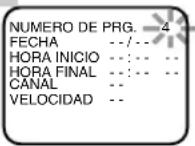 HITACHI DVPF2U - 1) Fije el número de programa (1-7) - 1