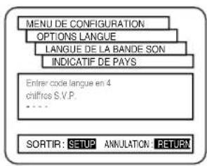 HITACHI DVPF2U - MENU LECTEUR: - 1