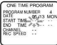 HITACHI DVPF2U - 4) Set the start time - 1