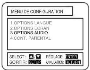 HITACHI DVPF2U - RÉGLAGES AUDIO - 2