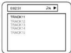 HITACHI DVPF2U - CHANGING THE ON-SCREEN DISPLAY DURING MP3 DISC PLAY - 2