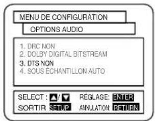 HITACHI DVPF2U - RÉGLAGES AUDIO - 5