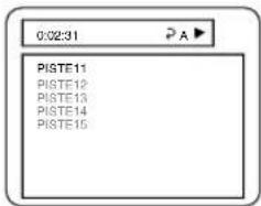 HITACHI DVPF2U - CHANGEMENT DE L'AFFICHAGE SUR L'ECRAN PENDANT LA LECTURE D'UN DISQUE MP3 - 2