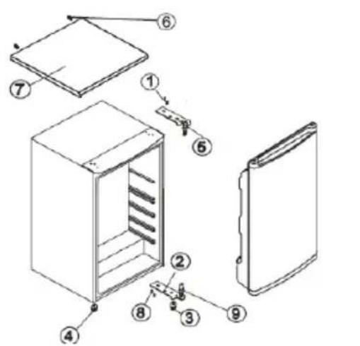 THOMSON THTTR7WHA++ - DOOR CONVERSION - 1