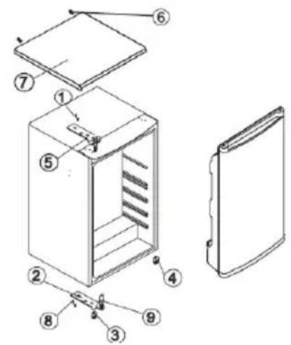 THOMSON THTTR7WHA++ - DOOR CONVERSION - 2