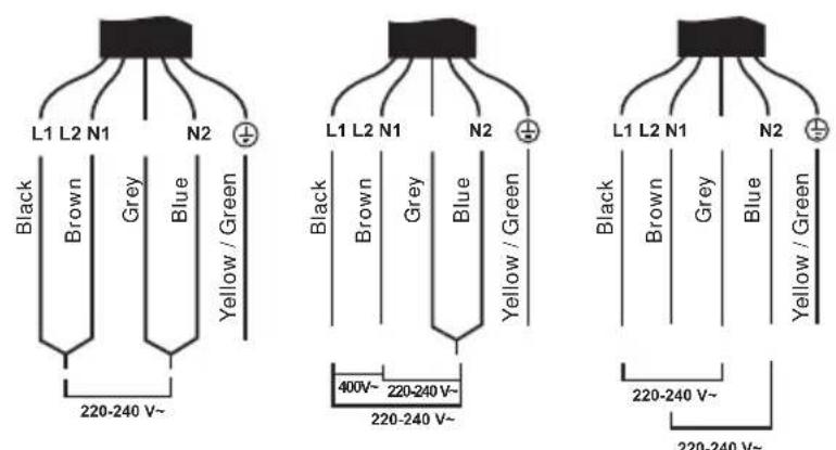 Limit LIVK60C - Connecting the hob to the mains power supply - 2