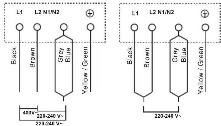 Limit LIVK60C - Connecting the hob to the mains power supply - 1