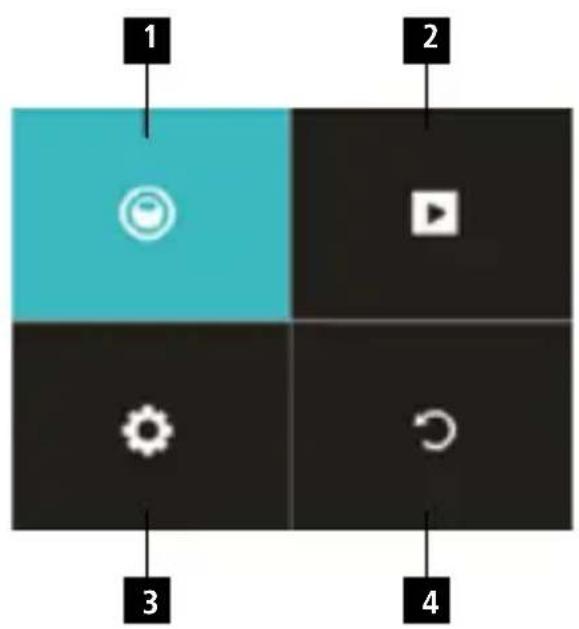 ROLLEI Actioncam 6s Plus - Mode Menu - 1