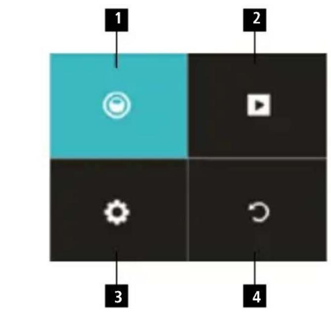 ROLLEI Actioncam 6s Plus - Attekinto menu - 1