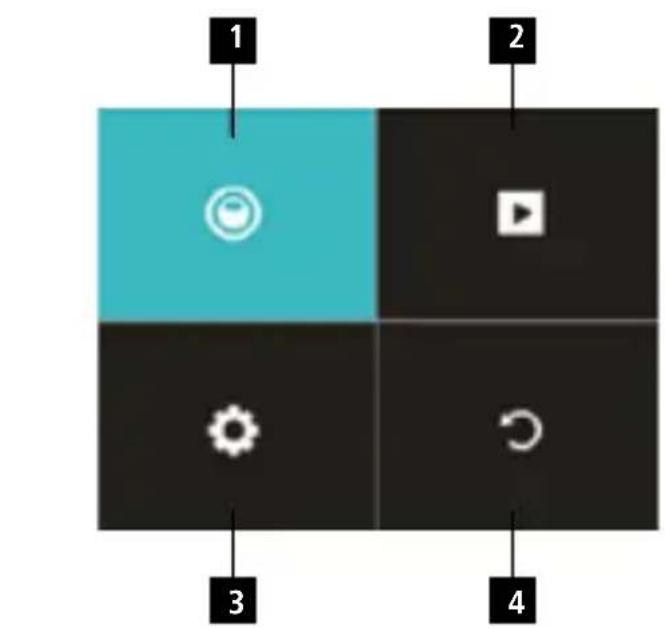ROLLEI Actioncam 6s Plus - 1.Modus Menu - 1