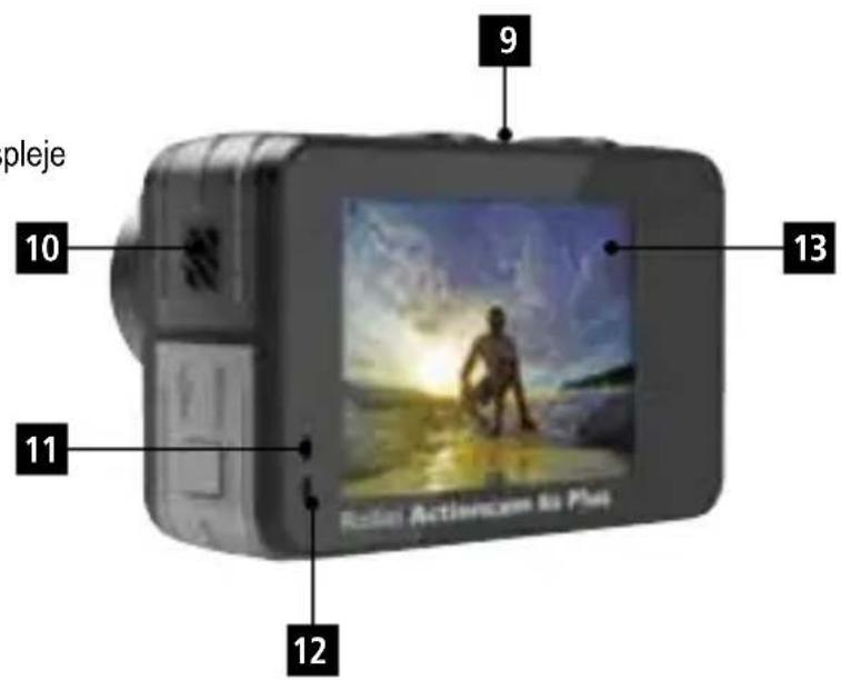ROLLEI Actioncam 6s Plus - Popis kamery - 2