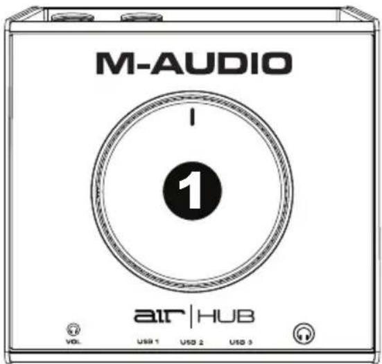 M-AUDIO AIR 192|HUB - Oberseite - 1