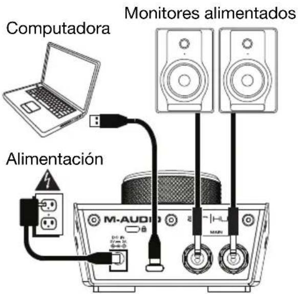 M-AUDIO AIR 192|HUB - Ejempio 2 - 1