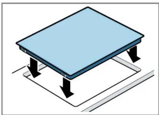 CONSTRUCTA CM623052 - Mise en place de la table de cuisson - 1