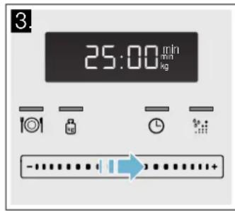 CONSTRUCTA CC4P91560 - Example: 360 W, 25 minutes - 2
