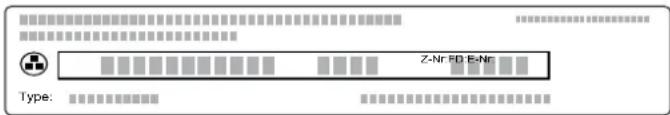 CONSTRUCTA CC4P91560 - E number and FD number - 1