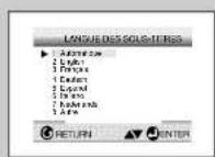 SAMSUNG SVDVD1E - Configure les options de langue - 2