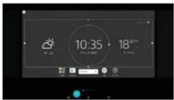 SONY Xperia Touch G1109 - Volets de I'ecran d'accueil - 1
