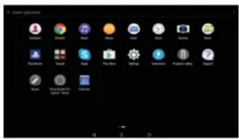 SONY Xperia Touch G1109 - Écran Applications - 1