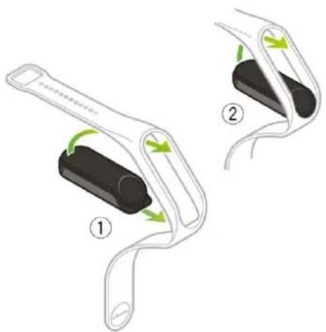 TOMTOM Touch Cardio - Retirer le module du bracelet - 3
