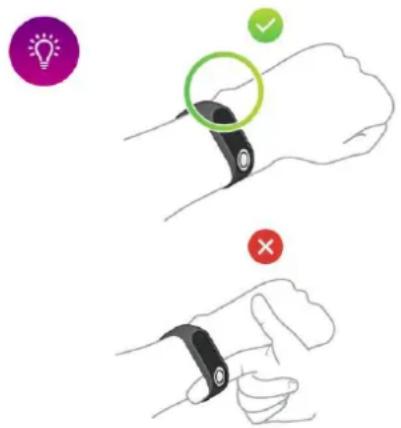 TOMTOM Touch Cardio - Porter le bracelet d'activité - 1