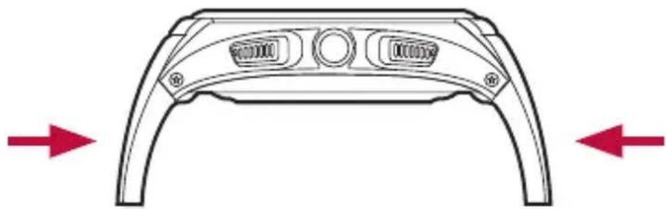 LG Watch Urbane 2 - WARNING: Tragen des Armbands - 1