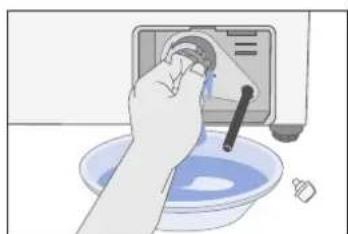 SAMSUNG WD7101CKC - CLEANING THE DEBRIS FILTER - 3