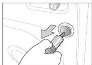 SAMSUNG WD7101CKC - REMOVING THE SHIPPING BOLTS - 2