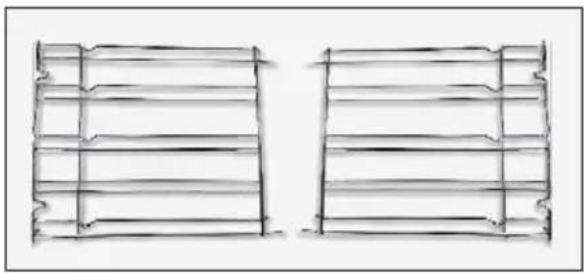 HOOVER HOT3161WIE - Grilles laterales - 1