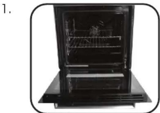 HOOVER HOT3161WIE - RETRAIT ET NETTOYAGE DES VITRES - 1
