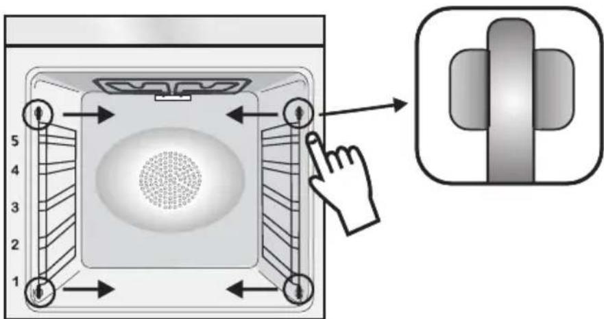HOOVER HOT3161WIE - RETRAIT ET NETTOYAGE DES GRILLES LATERALES - 1