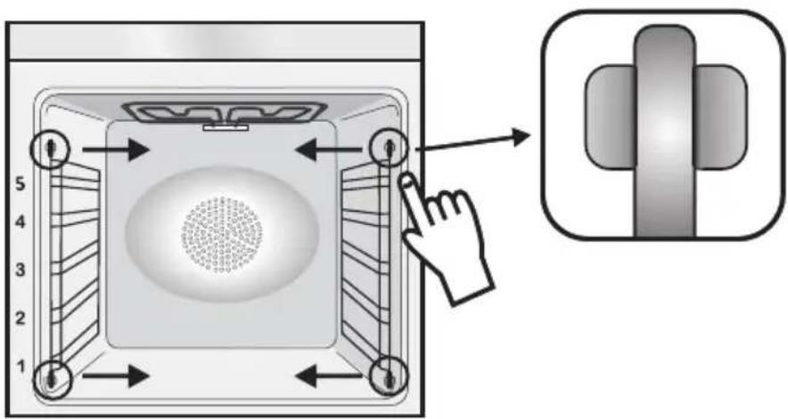 HOOVER HOT3161WIE - Rimozione e pulizia delle scaffalature a filo - 1